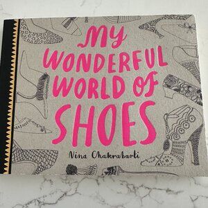 NWOT My Wonderful World Of Shoes Coloring Book